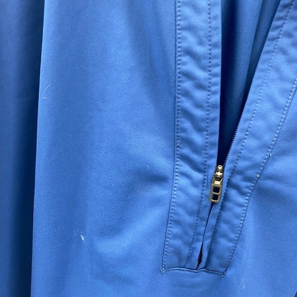 NIKE Golf Mens BLUE Quarter 1/4 Zip Jacket XL Pullover Windbreaker Wind Jacket L - Picture 6 of 6